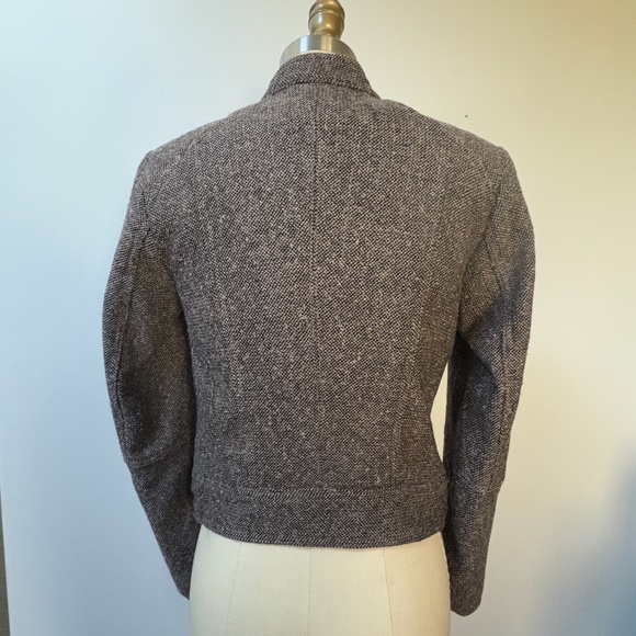 H&M- Tweed Moto Jacket - Picture 3 of 5